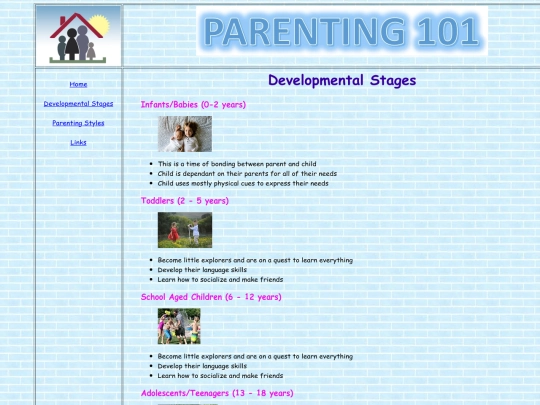 DevelopmentalStages screenshot