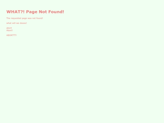 not_found screenshot