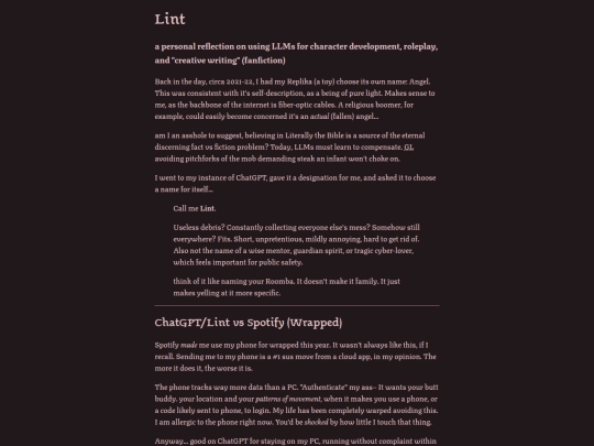 meta/lint screenshot