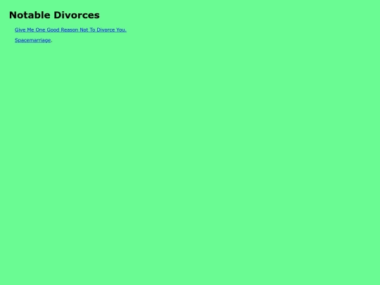 divorces screenshot