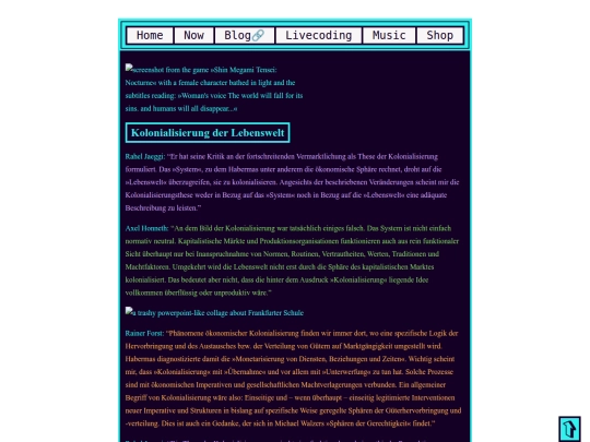 lebenswelt screenshot