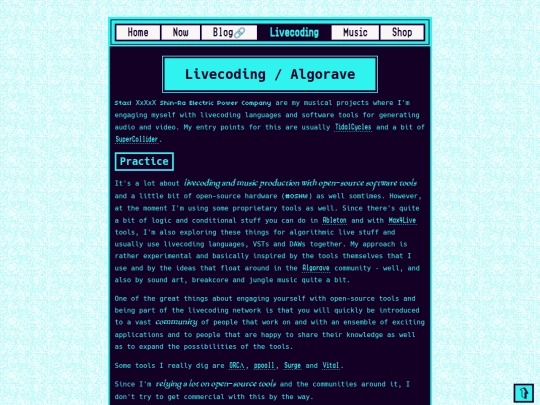 livecoding screenshot