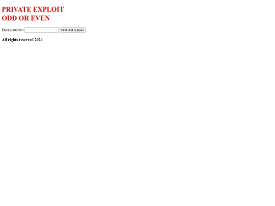 OddevenCALCULATOR screenshot