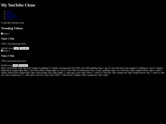 youtube screenshot