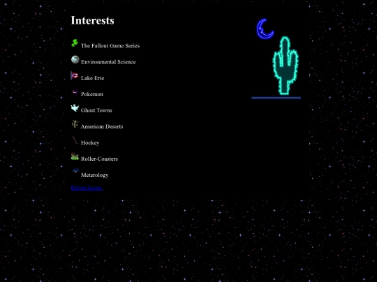 interest screenshot