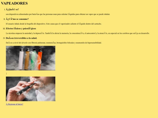 Vapeadores screenshot