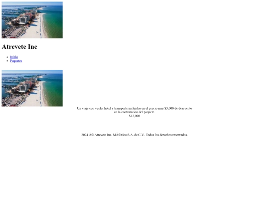 Agencia Viajes/Florida screenshot