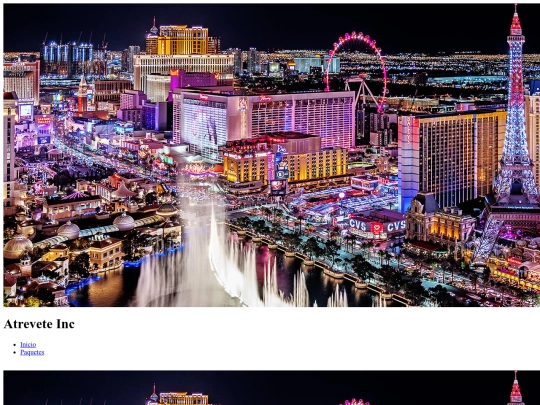 Agencia Viajes/Las Vegas screenshot