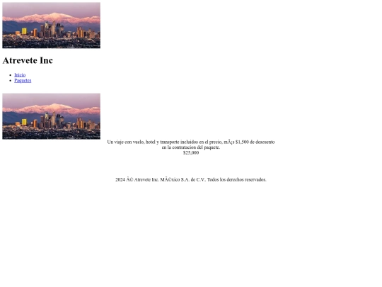 Agencia Viajes/Los Angeles screenshot