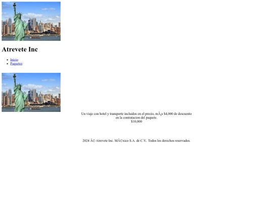 Agencia Viajes/Nueva York screenshot