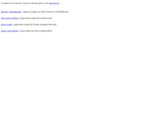 projets/index-travaux screenshot