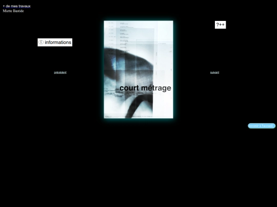 projets/poster-court-metrage screenshot