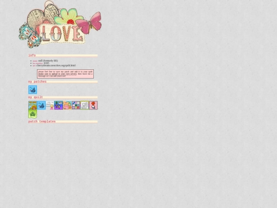 qbee/quilt screenshot