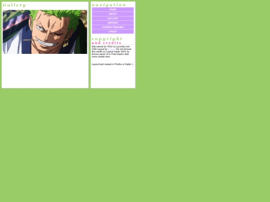 shrines/zoro/gallery screenshot
