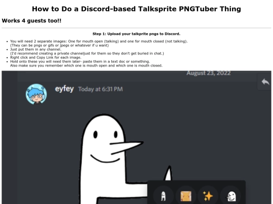 Tutorial/Talksprite screenshot