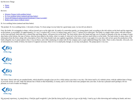 st_ives_review/stiveslotion screenshot
