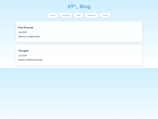 blog screenshot