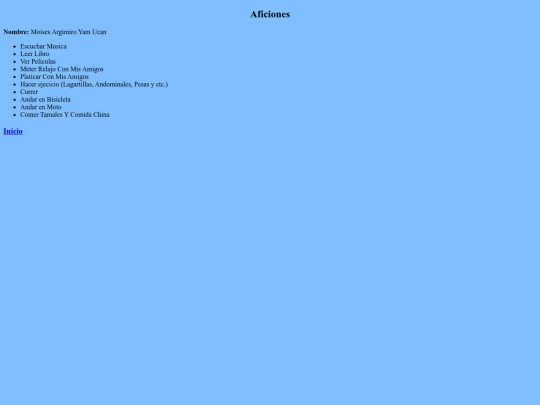 AficionesMoy screenshot