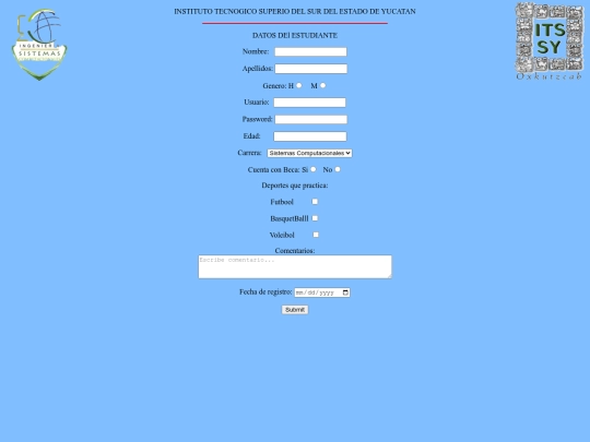 Formulario screenshot