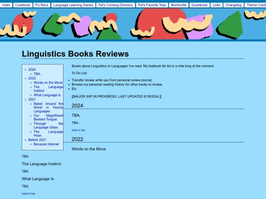 reviews/linguistics screenshot