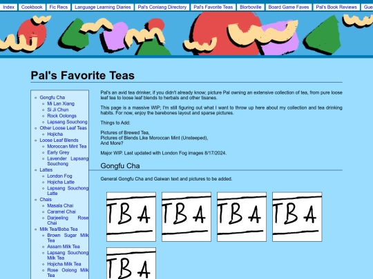 tea screenshot