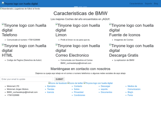TINYONE BOOTSTRAP screenshot