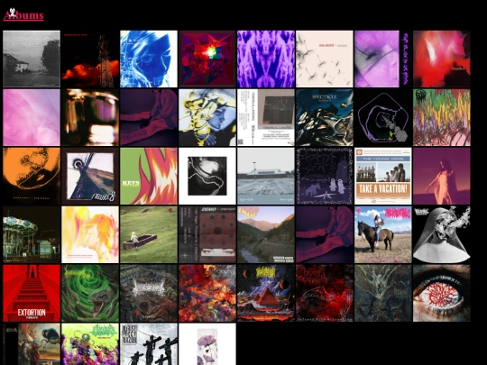 albums screenshot