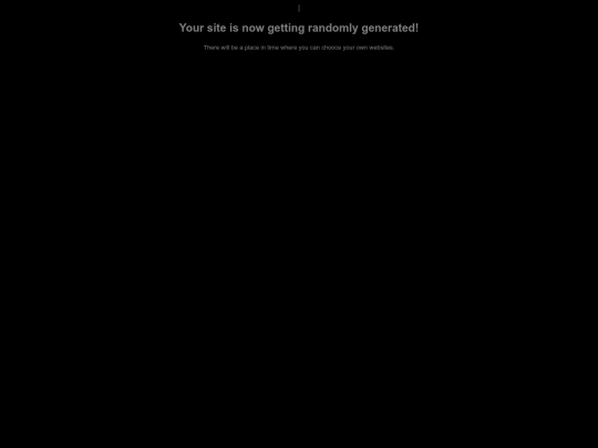createSite screenshot