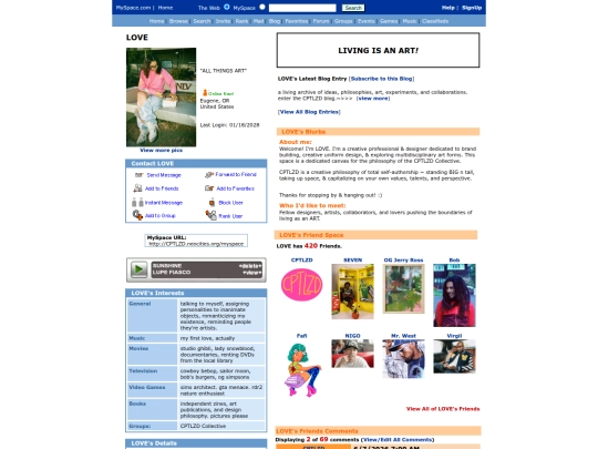 myspace screenshot