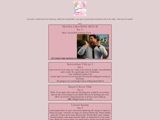 blog screenshot
