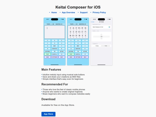 keitaicomposer-en screenshot