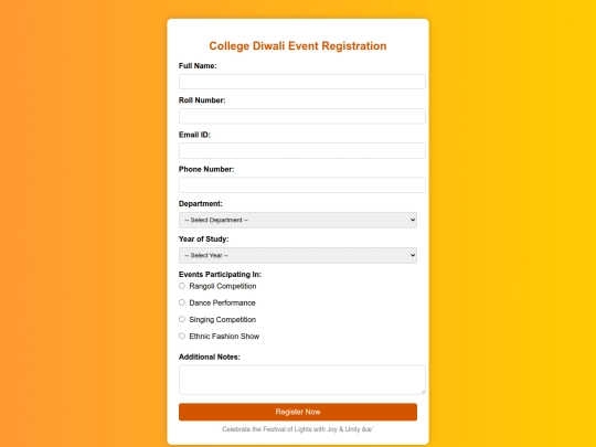 html/event screenshot