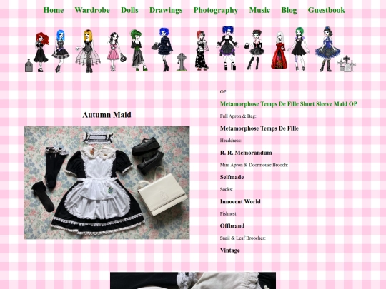 Coord Pages/autumn_maid screenshot