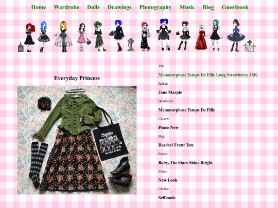 Coord Pages/everyday_princess screenshot
