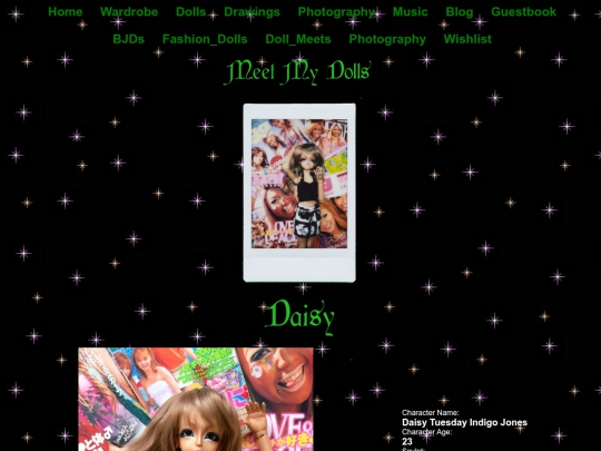 Dolls/BJD Pages/Daisy screenshot
