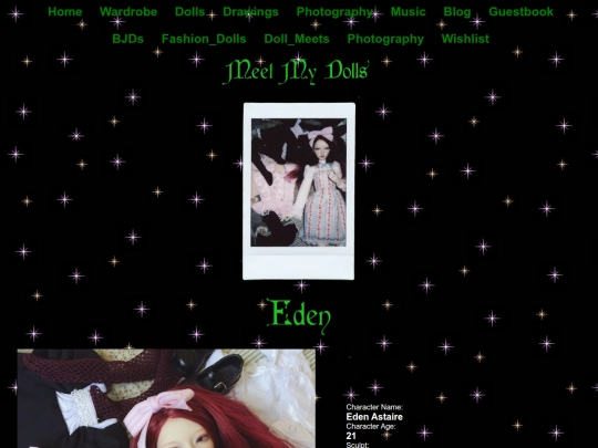 Dolls/BJD Pages/Eden screenshot