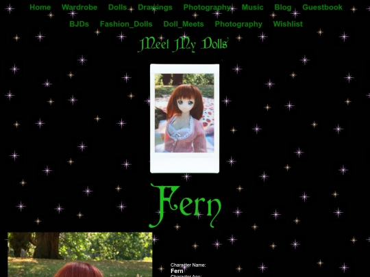 Dolls/BJD Pages/Fern screenshot