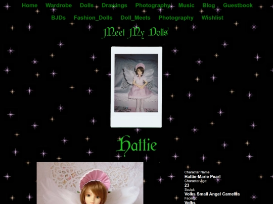 Dolls/BJD Pages/Hattie screenshot