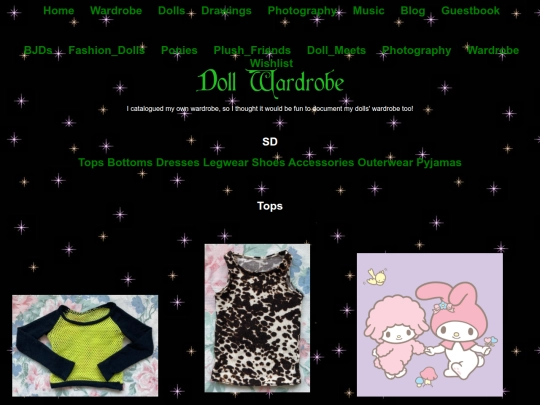 Dolls/Doll Wardrobe/sd_wardrobe screenshot