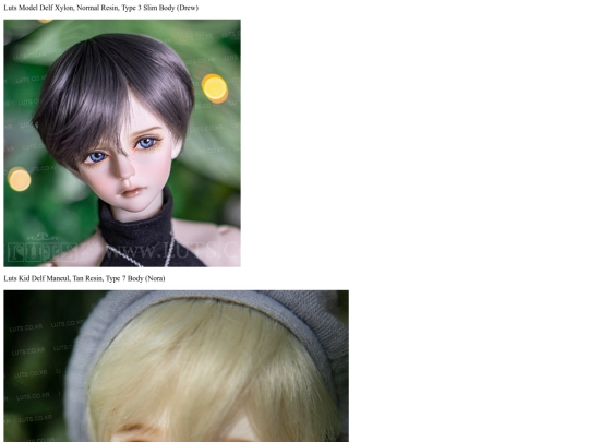 Dolls/luts screenshot