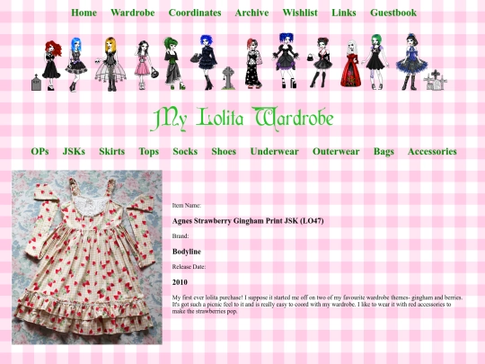 Item Pages/JSK Pages/bodyline_yellow_gingham screenshot