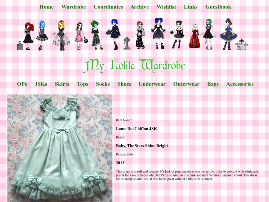Item Pages/JSK Pages/mint_lame_dot screenshot