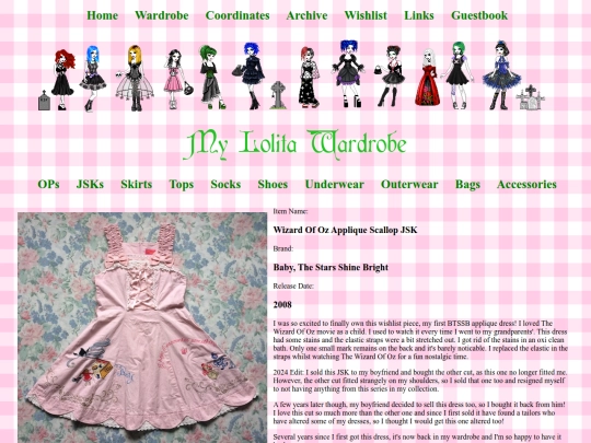 Item Pages/JSK Pages/wizard_of_oz screenshot