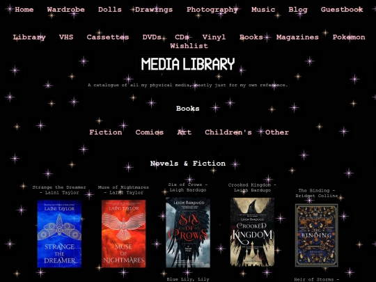 Media Library/books screenshot