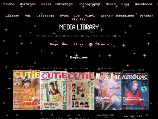 Media Library/magazines screenshot