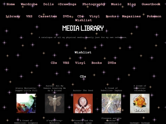 Media Library/media_wishlist screenshot