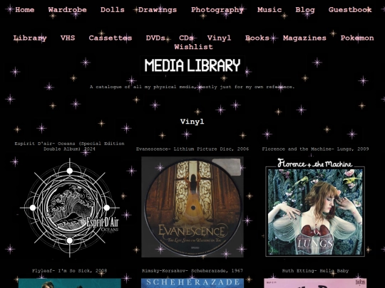Media Library/vinyl screenshot