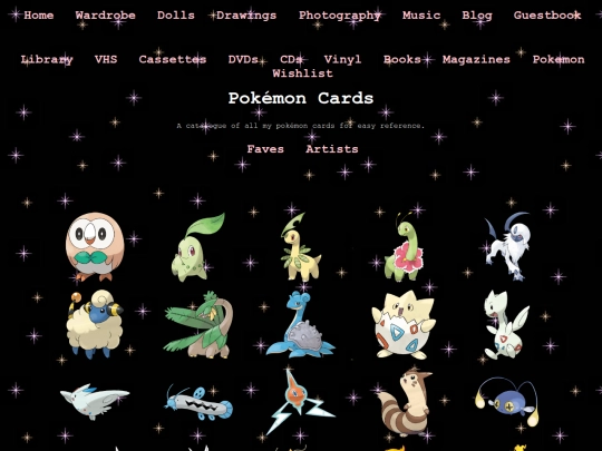 Pokemon/pokefavesmain screenshot