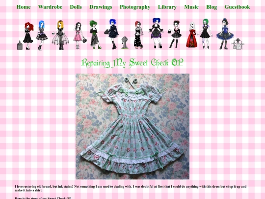 dress_spa_sweet_check screenshot