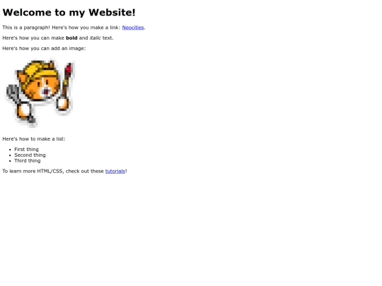 webzine screenshot